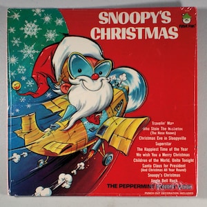 Peppermint Kandy Kids - Snoopy&#39;s Christmas (1970) [SEALED] Vinyl LP - Holiday