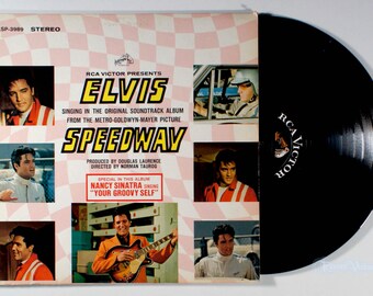 Elvis Presley - Speedway (1968) Vinyl LP - Soundtrack, Nancy Sinatra