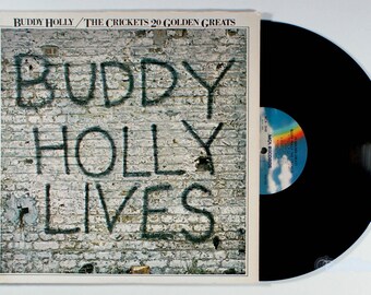 Buddy Holly - 20 Golden Hits (1980) Vinyl LP - Peggy Sue, That'll Be the Day