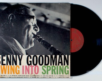 Benny Goodman - Swing Into Spring (1986) Vinyl LP - Carnegie Hall Jazz Concert