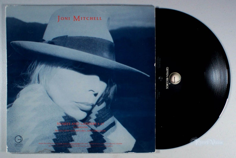 Joni Mitchell Snakes and Ladders 1988 Vinyl 12 Etsy