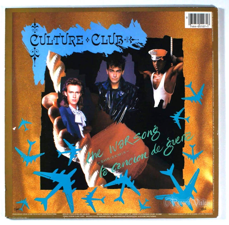 Culture Club - The War Song (sencillo de 12") (1984) Vinilo sencillo de ...