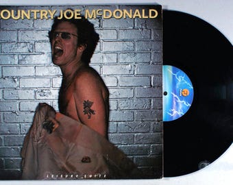 Country Joe McDonald - Leisure Suite (1979) LP de vinilo - PROMOCIONAL