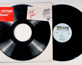 System - Sweat (12" Single) (1983) Singiel winylowy 12" - PROMO - Remiks taneczny