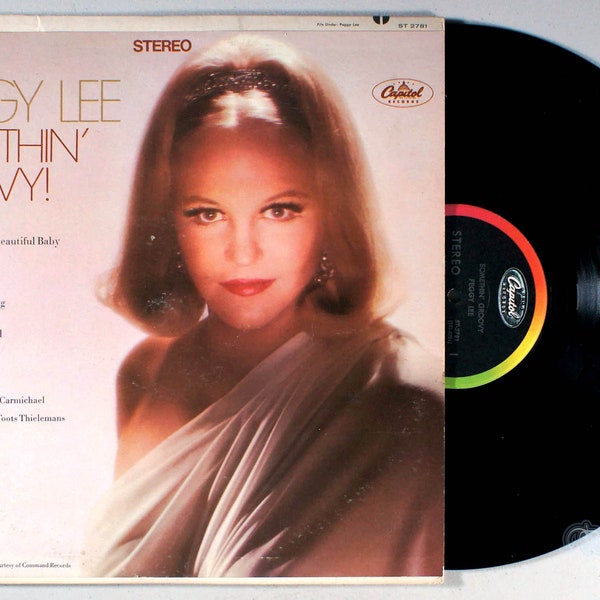 Peggy Lee - Somethin' Groovy (1967) Vinyl LP - Ralph Carmichael, Makin' Whoopee