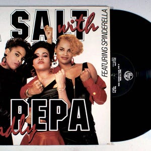 Salt-n-Pepa - A Salt With a Deadly Pepa (1988) Vinyl LP - IMPORT - Push It