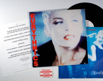 Eurythmics - Be Yourself Tonight (1985) Vinyl LP - Aretha Franklin
