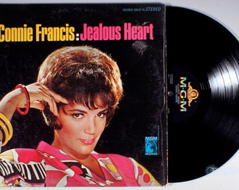 Connie Francis - Jealous Heart (1966) Vinyl LP