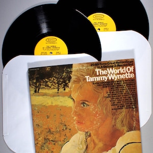 Tammy Wynette - The World of (1970) 2-LP Vinyl - Greatest Hits, Best of Rarities