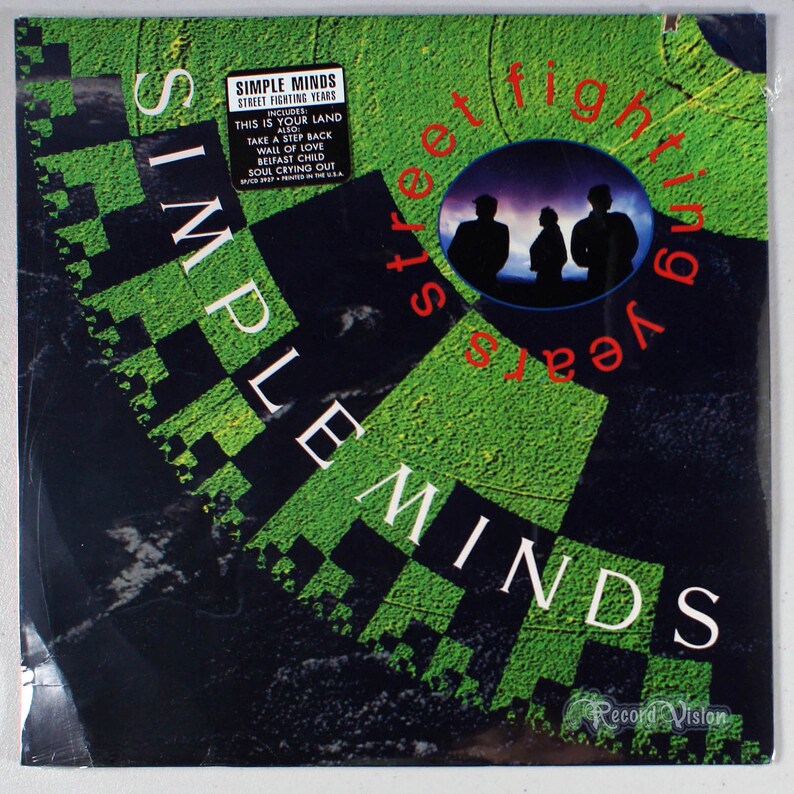 Simple Minds Street Fighting Years 1989 SEALED Vinyl LP Etsy Simple Minds Street Fighting Years 1989 SEALED Vinyl LP Etsy
