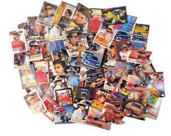 NASCAR Trading Cards (1990s) • Jeff Gordon, Dale Earnhardt, Darrell Waltrip ++