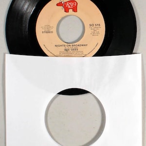 Bee Gees - Nights on Broadway (Sencillo de 7") (1975) Vinilo 45 - Plato principal, Disco