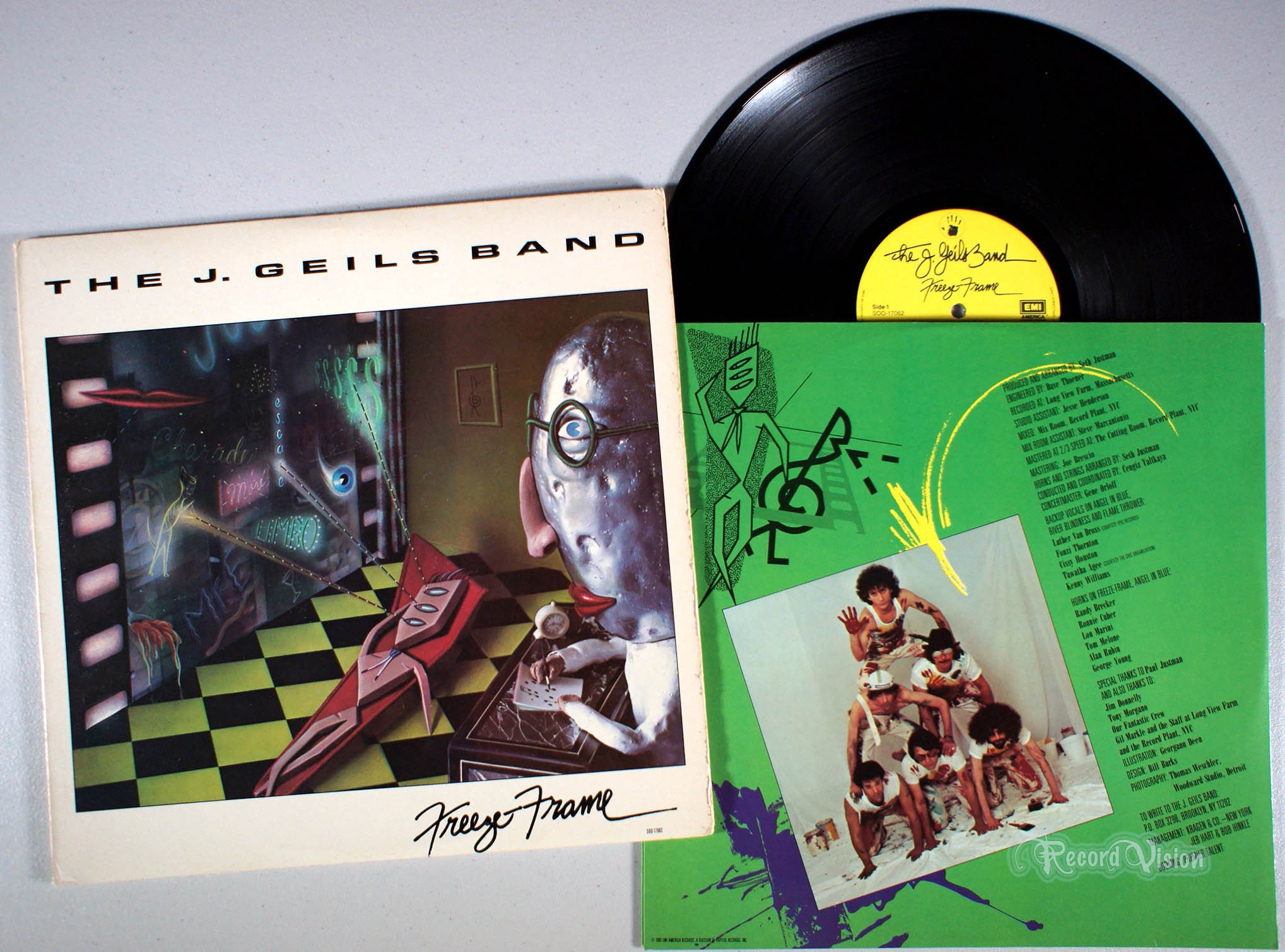 the j. geils band freeze frame vinyl the j. geils band freeze frame vinyl