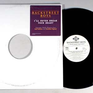 Backstreet Boys - Ich werde niemals dein Herz brechen (1998) Vinyl 12 "Nur Schallplatte 1