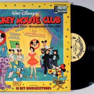 Disney - Mickey Mouse Club (1974) Vinyl LP - Annette Funicello, March