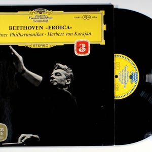 Herbert Von Karajan - Beethoven: Eroica (1962) Vinyl LP - IMPORT - Symphony
