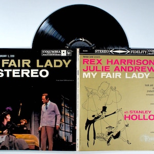 Julie Andrews - My Fair Lady (Reparto de Londres) (1959) LP de vinilo - Rex Harrison