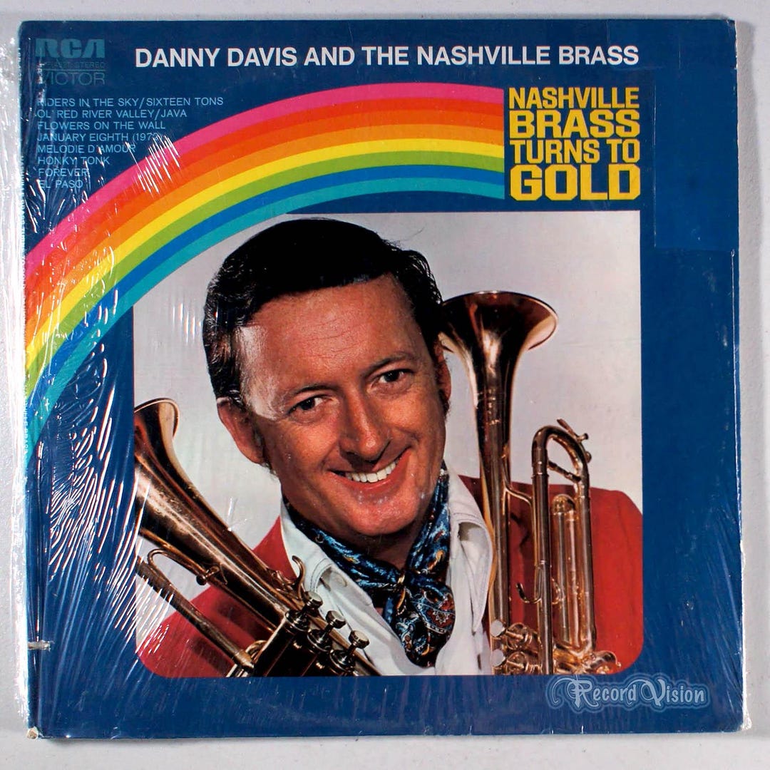 Danny Davis - Nashville Brass Turns to Gold (1972) [SEALED] Vinyl LP - Etsy