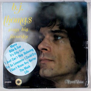 B. J. Thomas - Sings His Favorites (1975) [SEALED] Vinyl LP