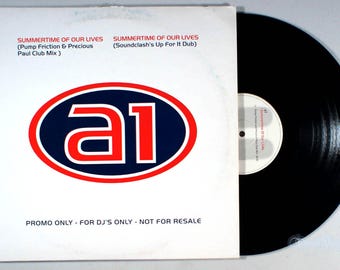 A1 - Summertime of Our Lives (1999) vinyl 12" single - PROMO - Import