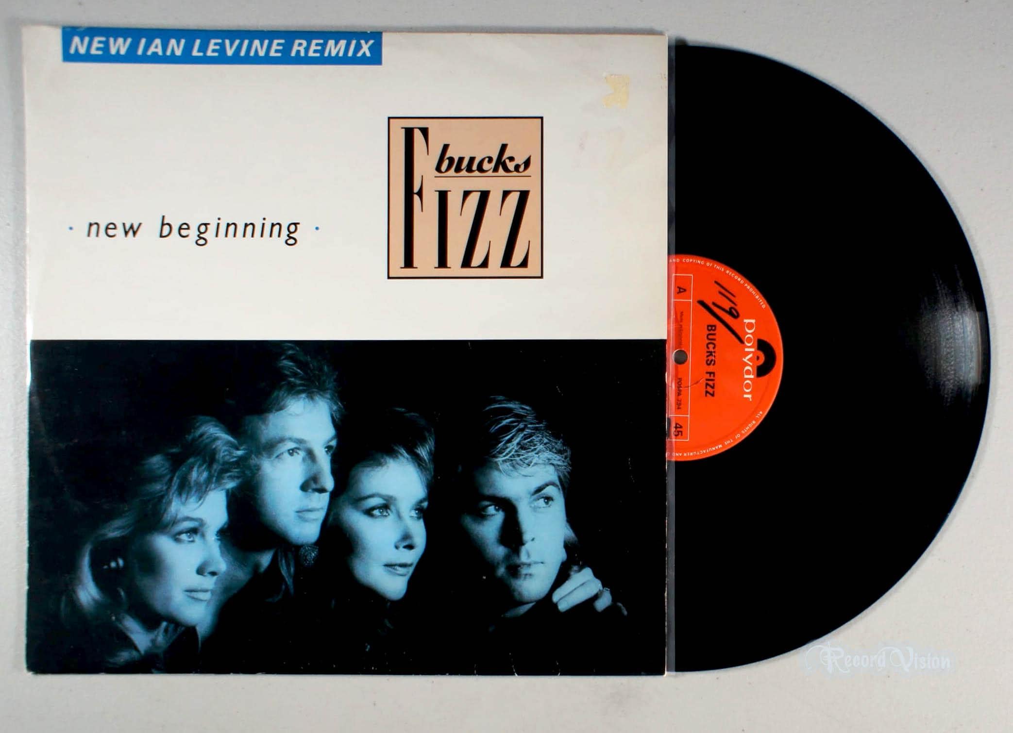 BABYL 1stアルバム レコード Bucks Fizz - New Beginning (1986) ビニールレコード 12インチ