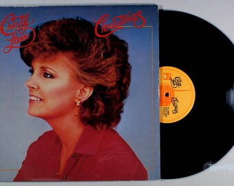 Cristy Lane - Christmas (1984) Vinyl LP - Holiday, Pretty Paper, White