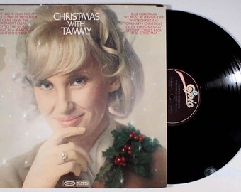 Tammy Wynette - Christmas With Tammy (1970) Vinyl LP - Play-graded - Holiday