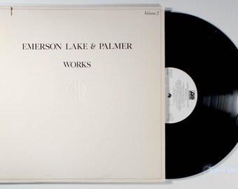 Emerson, Lake and Palmer - Works, Volume 2 (1977) Vinyl LP - Keith & Vol. Two