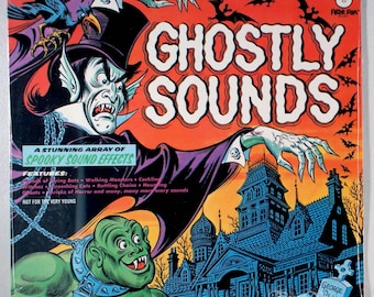 Peter Pan - Ghostly Sounds (1975) [SEALED] Vinyl LP - Halloween, Haunted Effects
