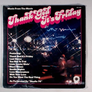 Thank God It&#39;s Friday: Music From the Movie (1978) [SEALED] Vinyl LP Soundtrack