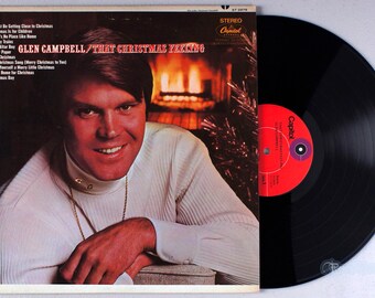 Glen Campbell - That Christmas Feeling (1968) Vinyl LP - Country Holiday