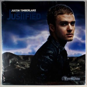 Justin Timberlake - Justified (2002) [SEALED] 2-LP Vinyl - Rock Your Body, NSYNC