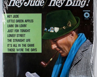 Bing Crosby - Hey Jude (1968) [SEALED] Vinyl LP - Little Green Apples