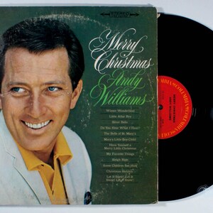 Merry Christmas Andy Williams LPレコード Andy Williams – Merry Christmas – Vinyl (LP, Album, Stereo
