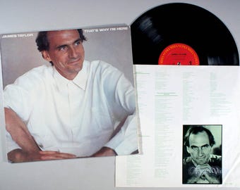 James Taylor - That's Why I'm Here (1985) Vinyl LP -  Everyday