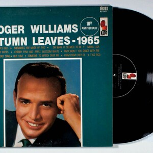 Roger Williams - Autumn Leaves (1965) Vinyl LP - 10th Anniversary
