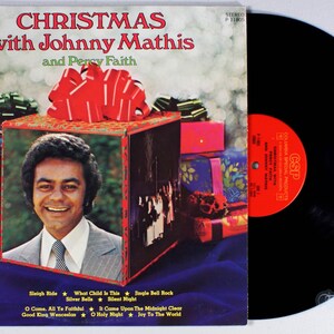 Johnny Mathis - Christmas With Percy Faith (1973) Vinyl LP -  Holiday