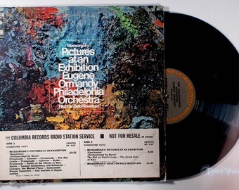 Eugene Ormandy - Mussorgsky: Pictures At An Exhibition (1971) Vinyl LP - PROMO