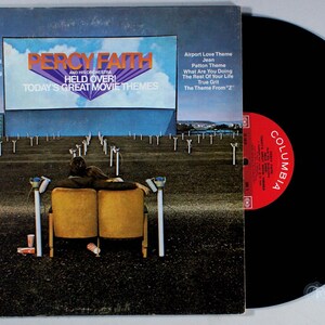 Percy Faith - Held Over: Today&#39;s Great Movie Themes (1970) Vinyl LP - Soundtrack