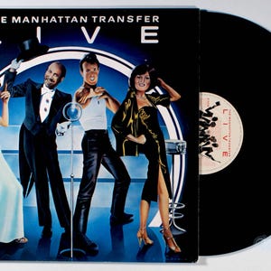 Manhattan Transfer - Live (Import) (1978) Vinyl LP - Little Street in Singapore