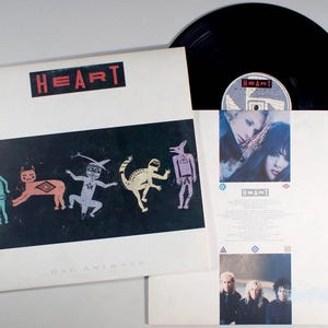 Heart - Bad Animals (1987) Vinyl LP - Ann Wilson, allein, zu wem du rennst