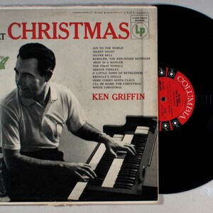 Ken Griffin - The Organ Plays at Christmas (1955) MONO Vinyl LP - Holiday