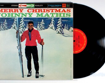 Johnny Mathis - Merry Christmas (1958/73) Vinyl LP - Percy Faith, Holiday