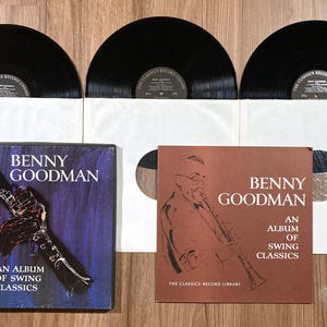 Benny Goodman - An Album Of Swing Classics (1967) 3-LP Vinyl Box Set + BOOK