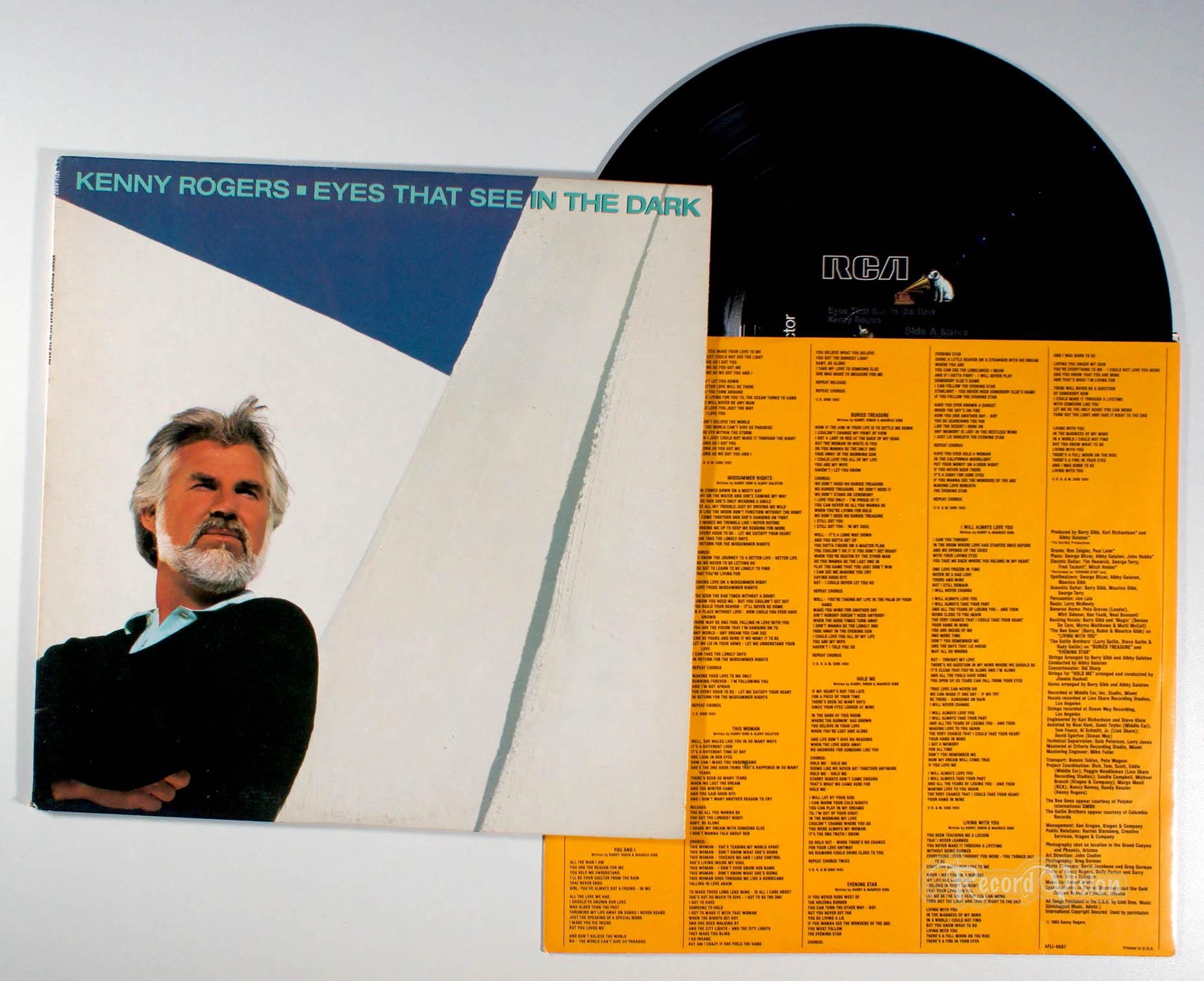 Kenny Rogers レコード3枚セットとパンフレット Kenny Rogers Album - Etsy