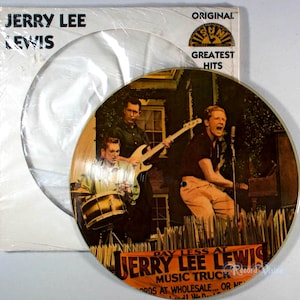 Jerry Lee Lewis - Original Sun Greatest Hits (Picture Disc) (1983) Vinyl LP Best