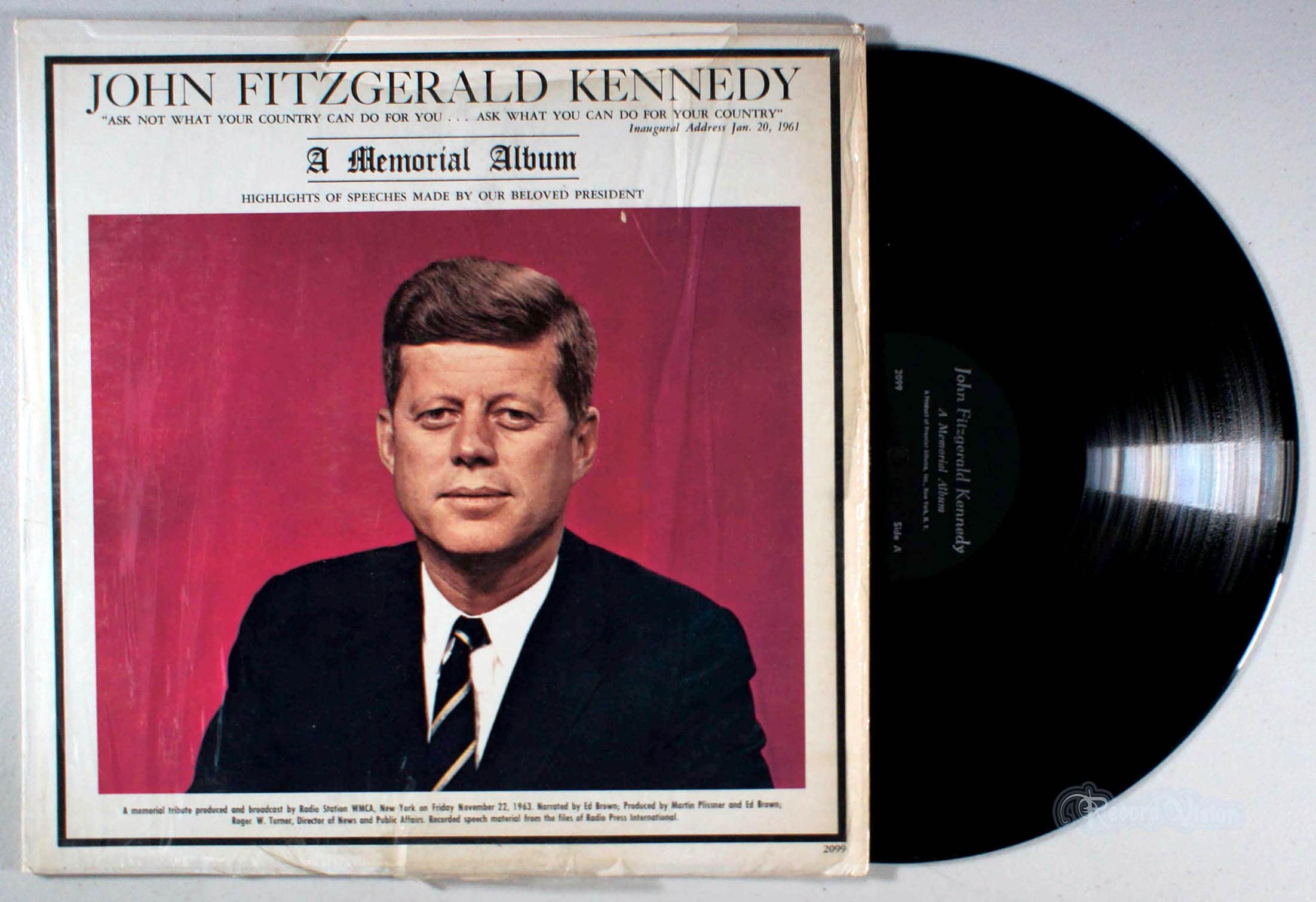 laser mund fløjte John Fitzgerald Kennedy: A Memorial Album 1963 Vinyl LP - Etsy