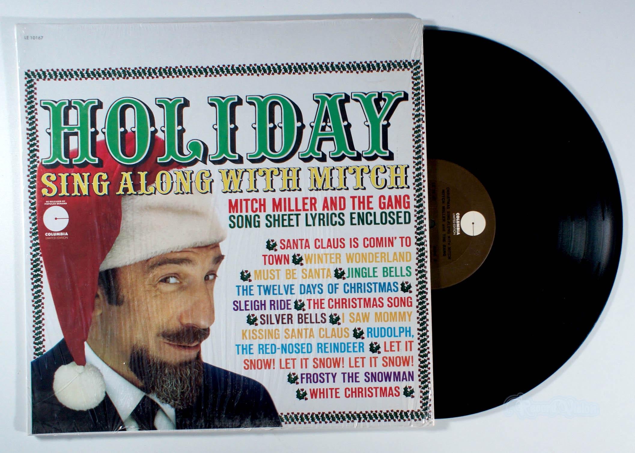 Mitch Miller - Holiday Sing-Along With (1961/80s) Vinyl LP - Christmas