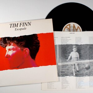 Tim Finn - Escapade (1983) Vinyl LP - Split Enz, Bruch zu viel Friktion