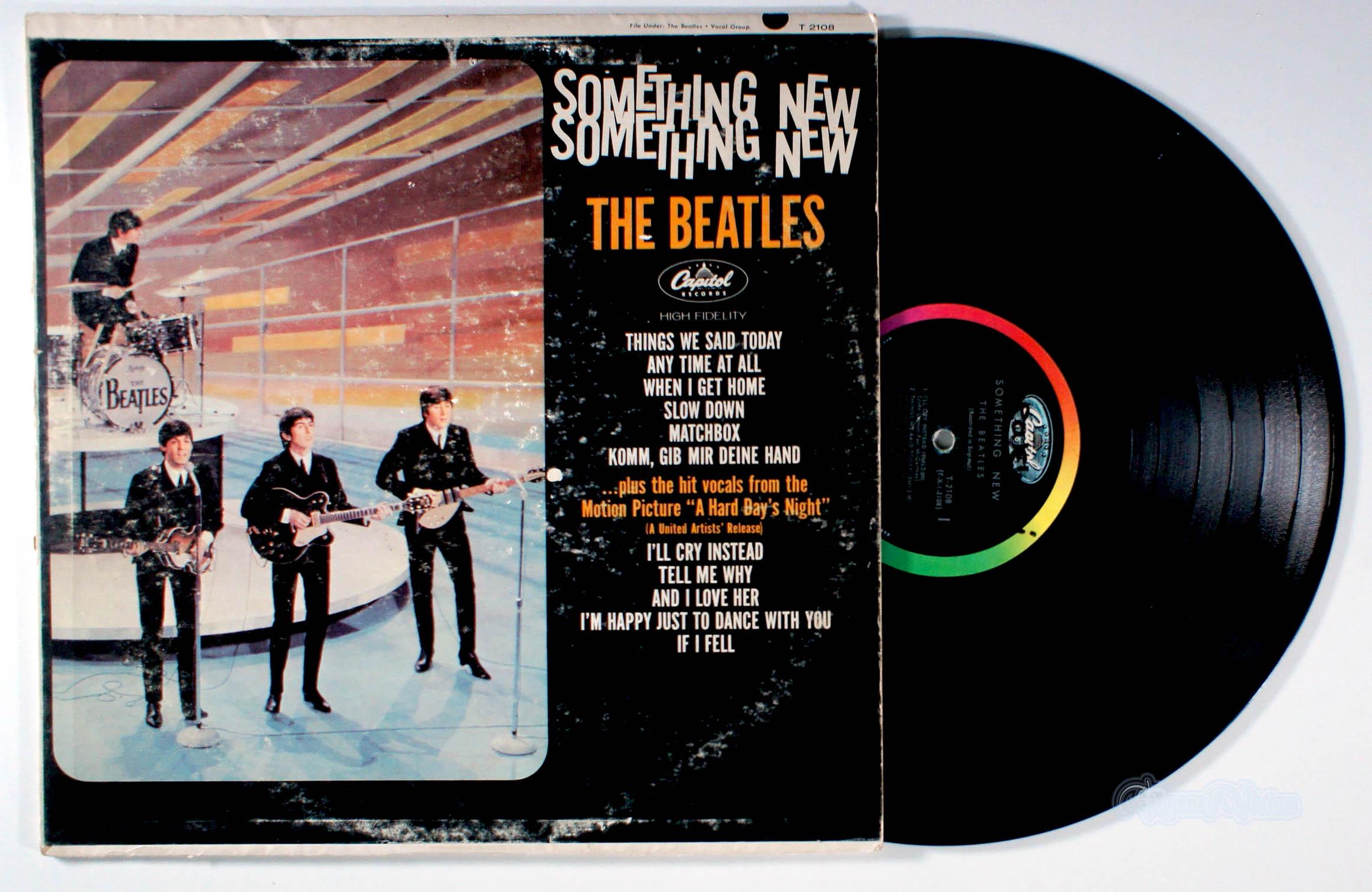 McCartney ビートルズ　LP アナログレコード ビートルズ - サムシング・ニュー (1964) アナログLP - モノラル